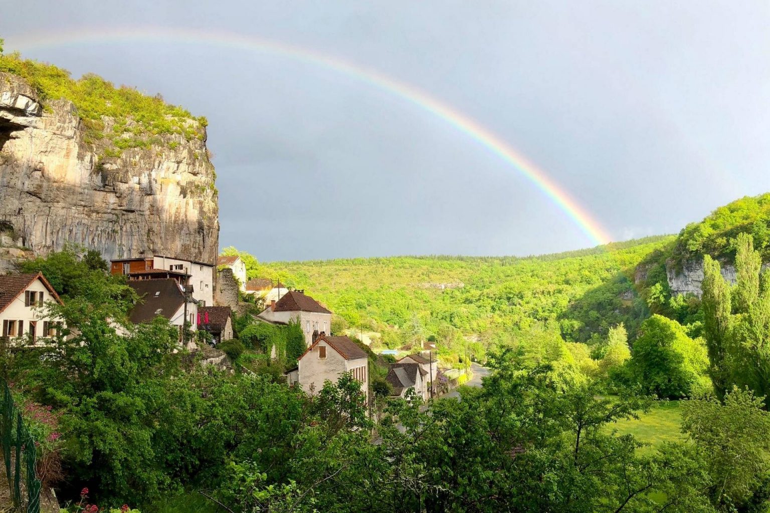 Vue bout du lieu