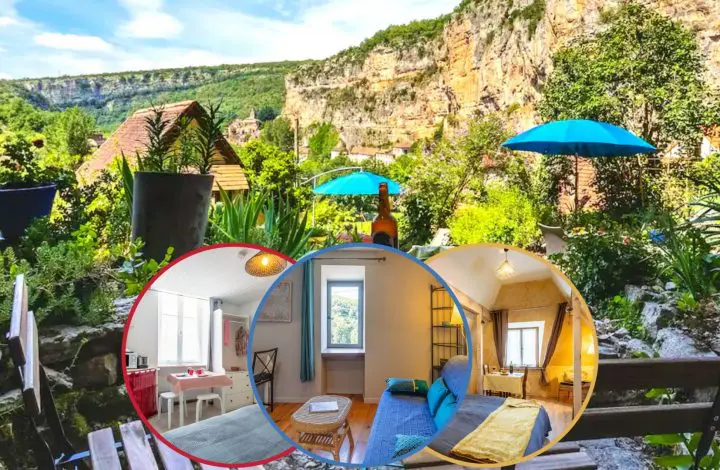 Maison 3 logements “UN JARDIN DANS LA FALAISE”